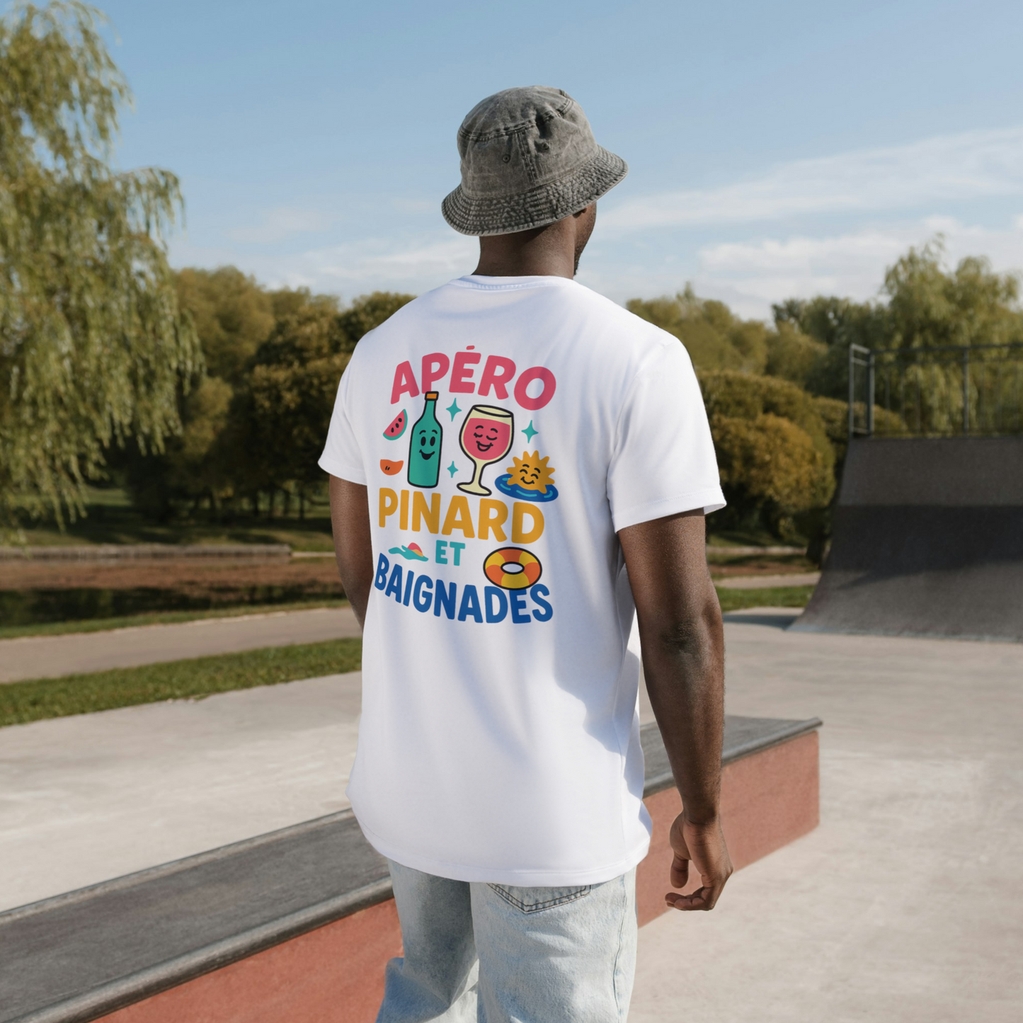 T-shirt unisexe | Pinard et baignades