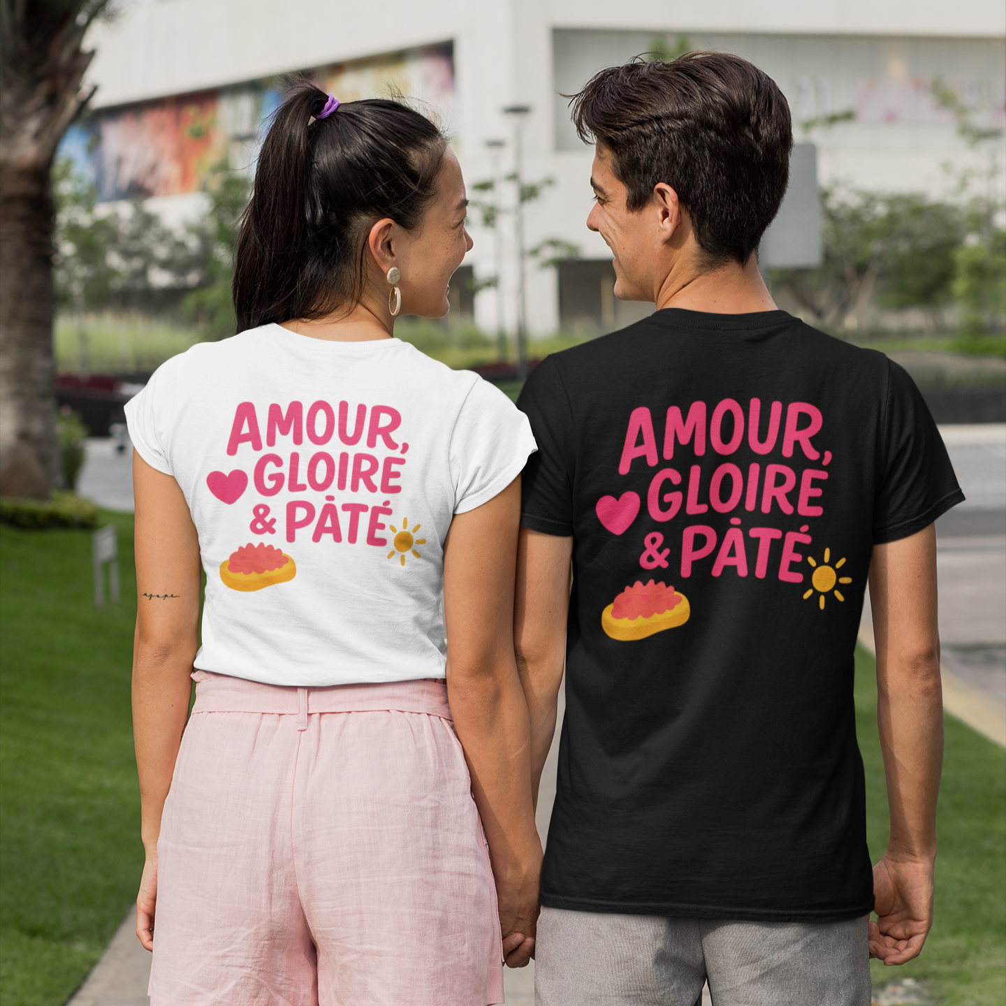 T-shirt unisexe | Amour, Gloire & Pâté