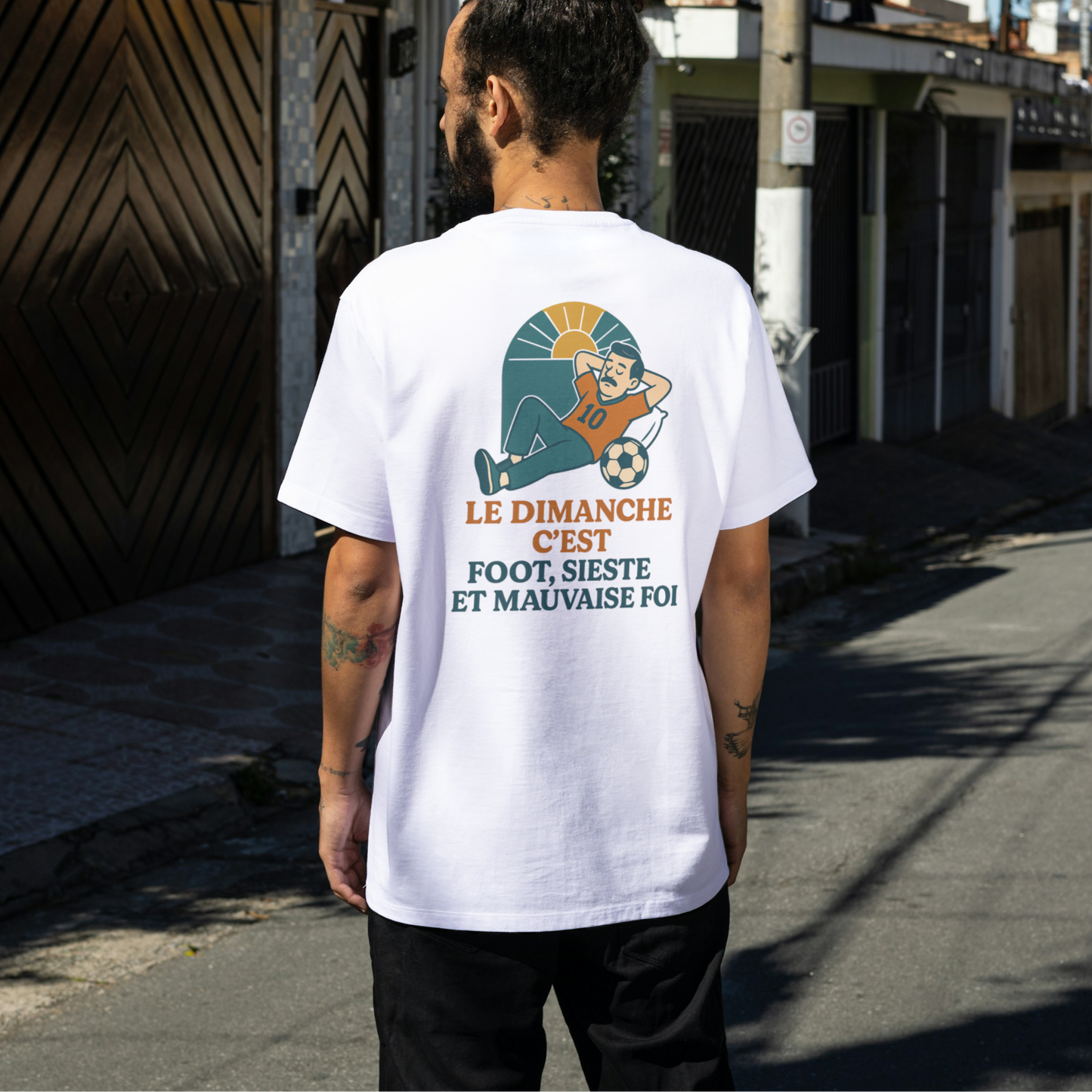 T-shirt unisexe  | Footballeur du dimanche